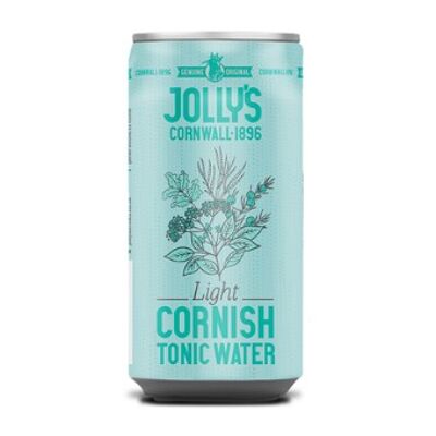 Jolly's Cornish Spring Water Light Tonic 200 ml x24