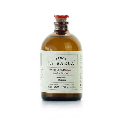 Aceite de Oliva Ahumado "FINCA LA BARCA" Botella 100 ml