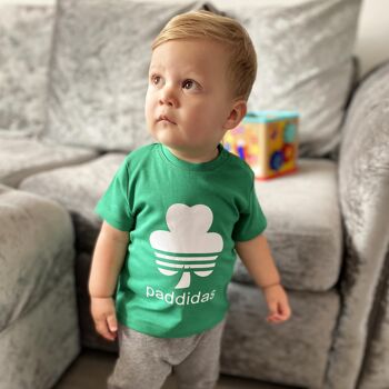 T-shirt Paddidas - vert irlandais