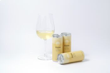 Vin Blanc Bio / Vins Zeena en conserve bio et vegan (Pack de 24 canettes 250ml) 2