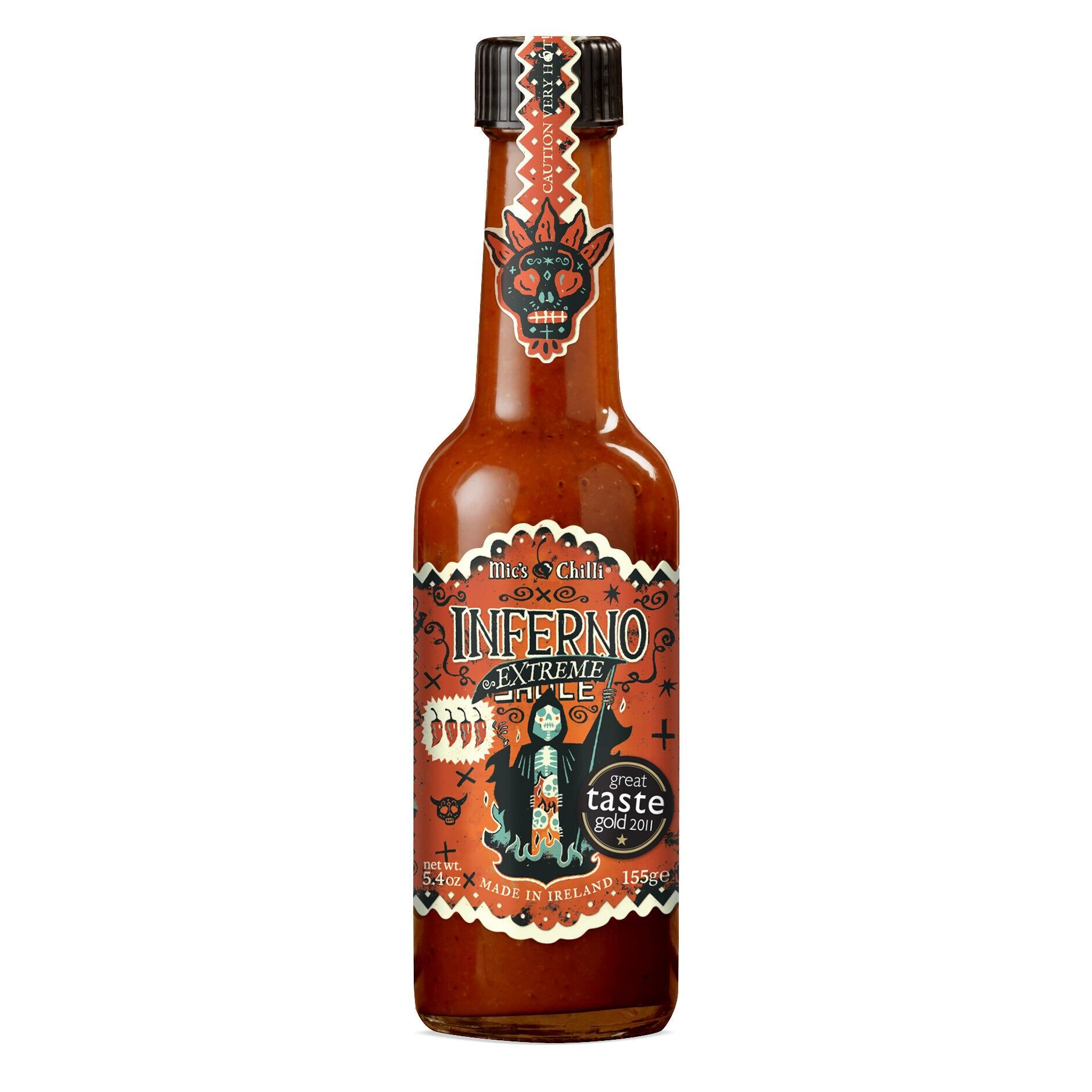 Sauce Inferno Extreme - Extra Hot Sauce - Chilli