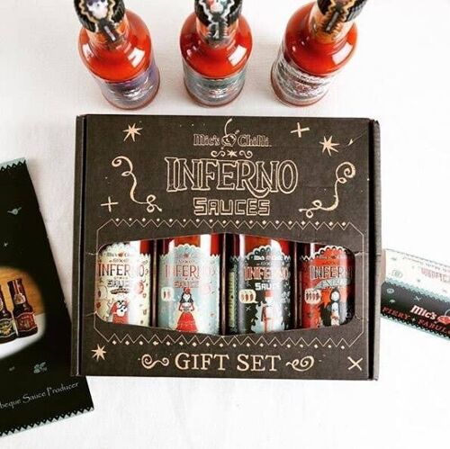 Inferno Sauce Gift Set