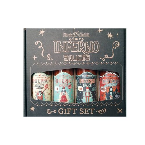 Inferno Sauce Gift Set - Hot Sauce - Chilli