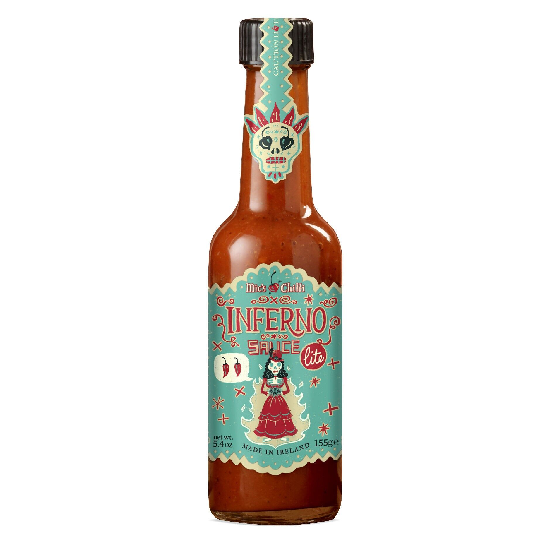 Inferno Sauce Lite - Mittelscharfe Sauce - Chili