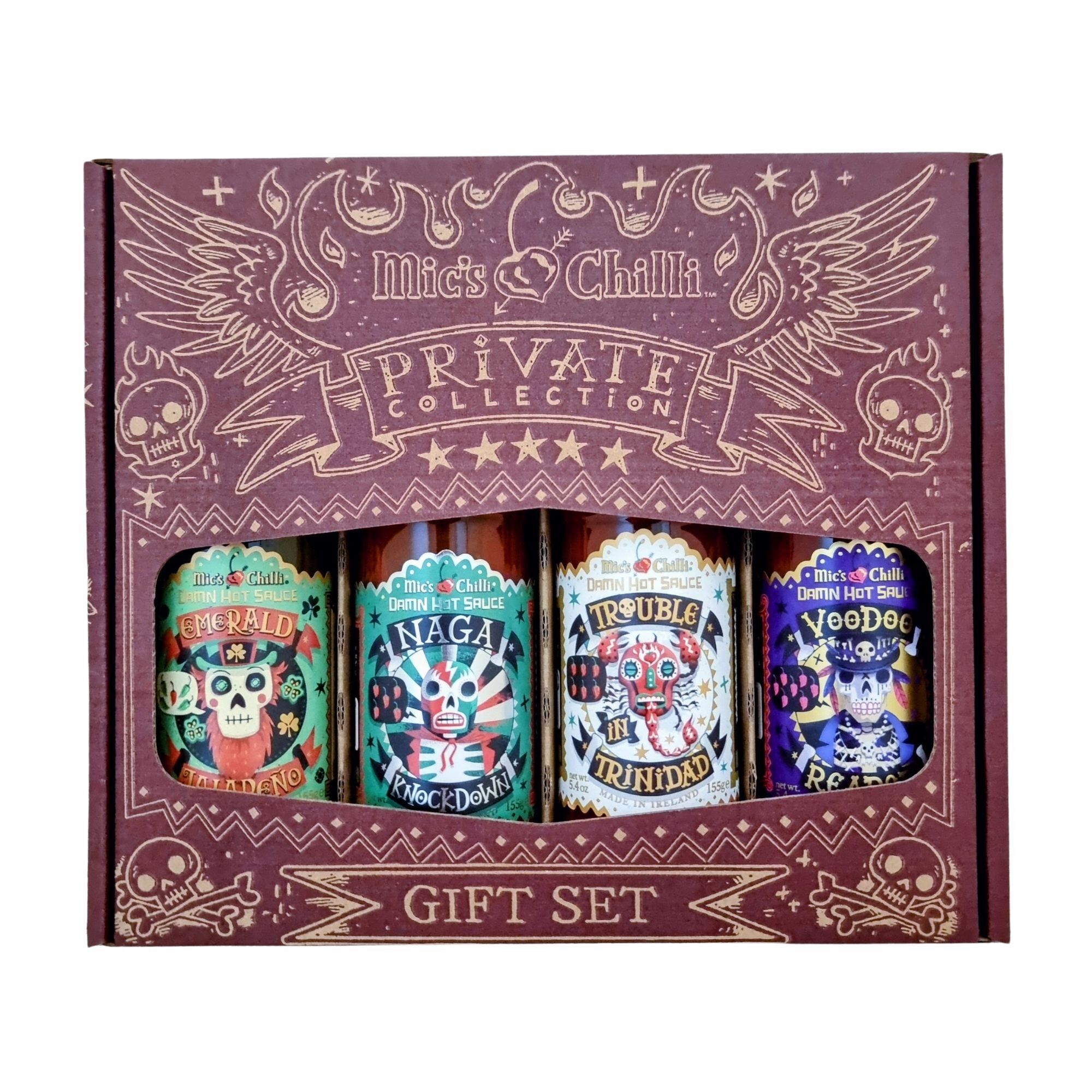 Private Collection Sauce Gift Set - Damn Hot Sauce - Chilli
