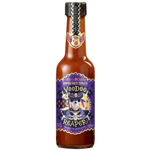 Voodoo Reaper Sauce - Damn Hot Sauce - Chilli