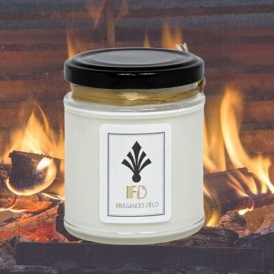 Log Scented Candle