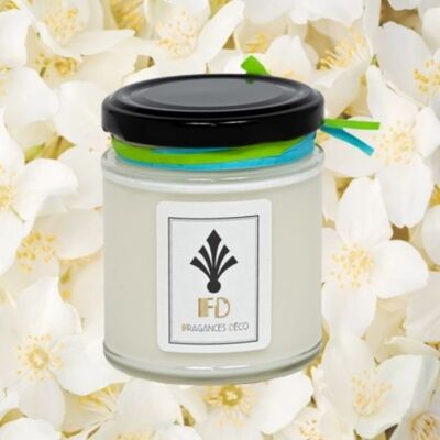 Jasmine Flower Scented Candle