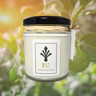 Bergamot scented candle