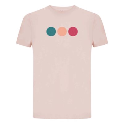 Shirt Tulp Organisch Katoen Heren - 8 Farben - Roze