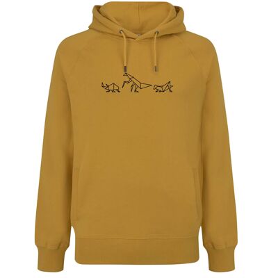 Sudadera Insects Organisch Katoen Unisex - 7 colores - Mango Geel