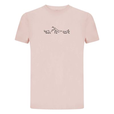 Shirt Insects Organisch Katoen Heren - 9 Farben - Roze