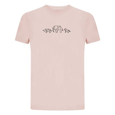 Shirt Safari Organisch Katoen Heren - 9 kleuren - Roze