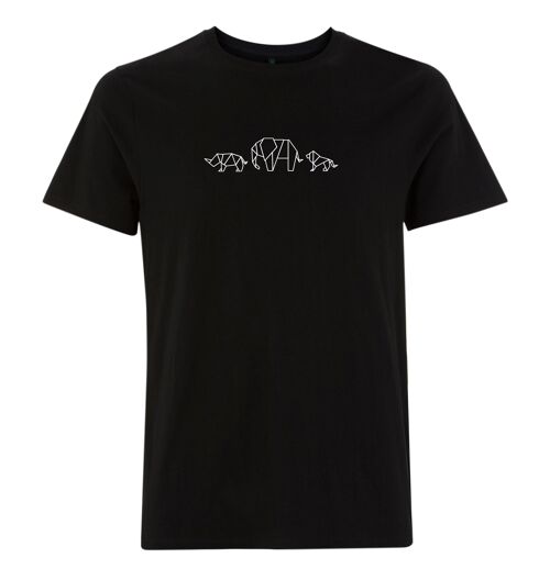 Shirt Safari Organisch Katoen Heren - 9 kleuren - Zwart