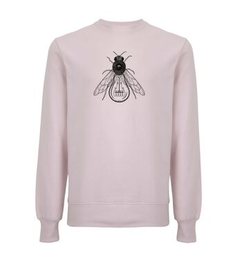 Pull Bij Organisch Katoen Unisex - 4 kleuren - Rose 1