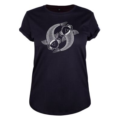 Shirt Koi Organisch Katoen Dames - 8 kleuren - Zwart