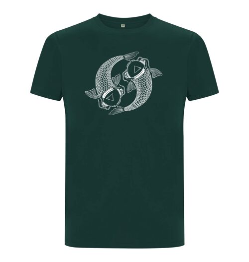 Shirt Koi Organisch Katoen Heren - 9 kleuren - Donker Groen