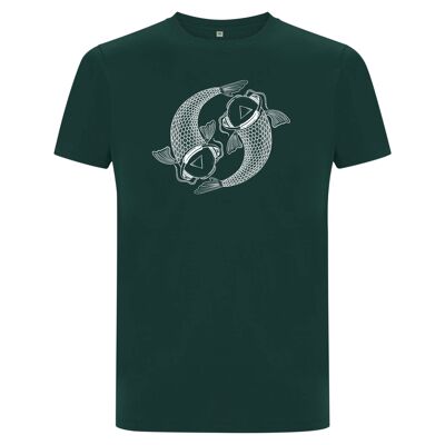 Shirt Koi Organisch Katoen Heren - 9 kleuren - Donker Groen