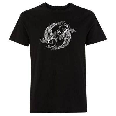 Shirt Koi Organisch Katoen Heren - 9 kleuren - Zwart