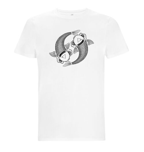 Shirt Koi Organisch Katoen Heren - 9 kleuren - Wit