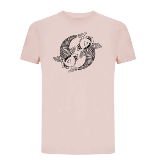 Shirt Koi Organisch Katoen Heren - 9 kleuren - Roze