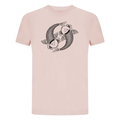 Shirt Koi Organisch Katoen Heren - 9 Farben - Roze