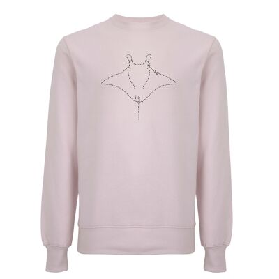 Sweater Manta Organisch Katoen Unisex - 4 kleuren - Roze