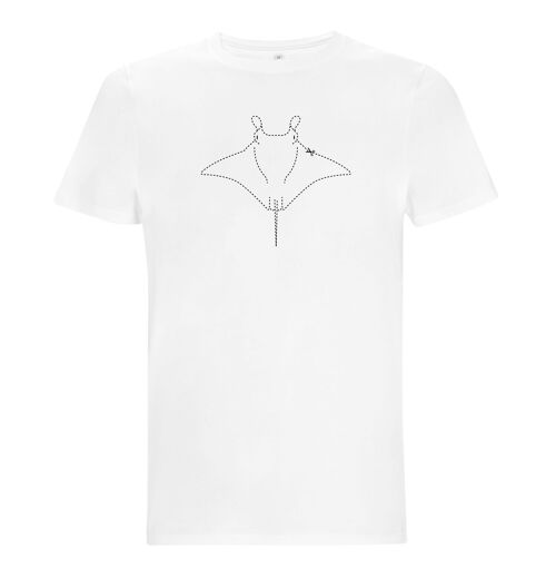 Shirt Manta Organisch Katoen Heren - 4 kleuren - Wit