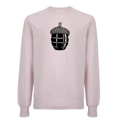 Sweater Eikel Organisch Katoen Unisex - 4 kleuren - Roze