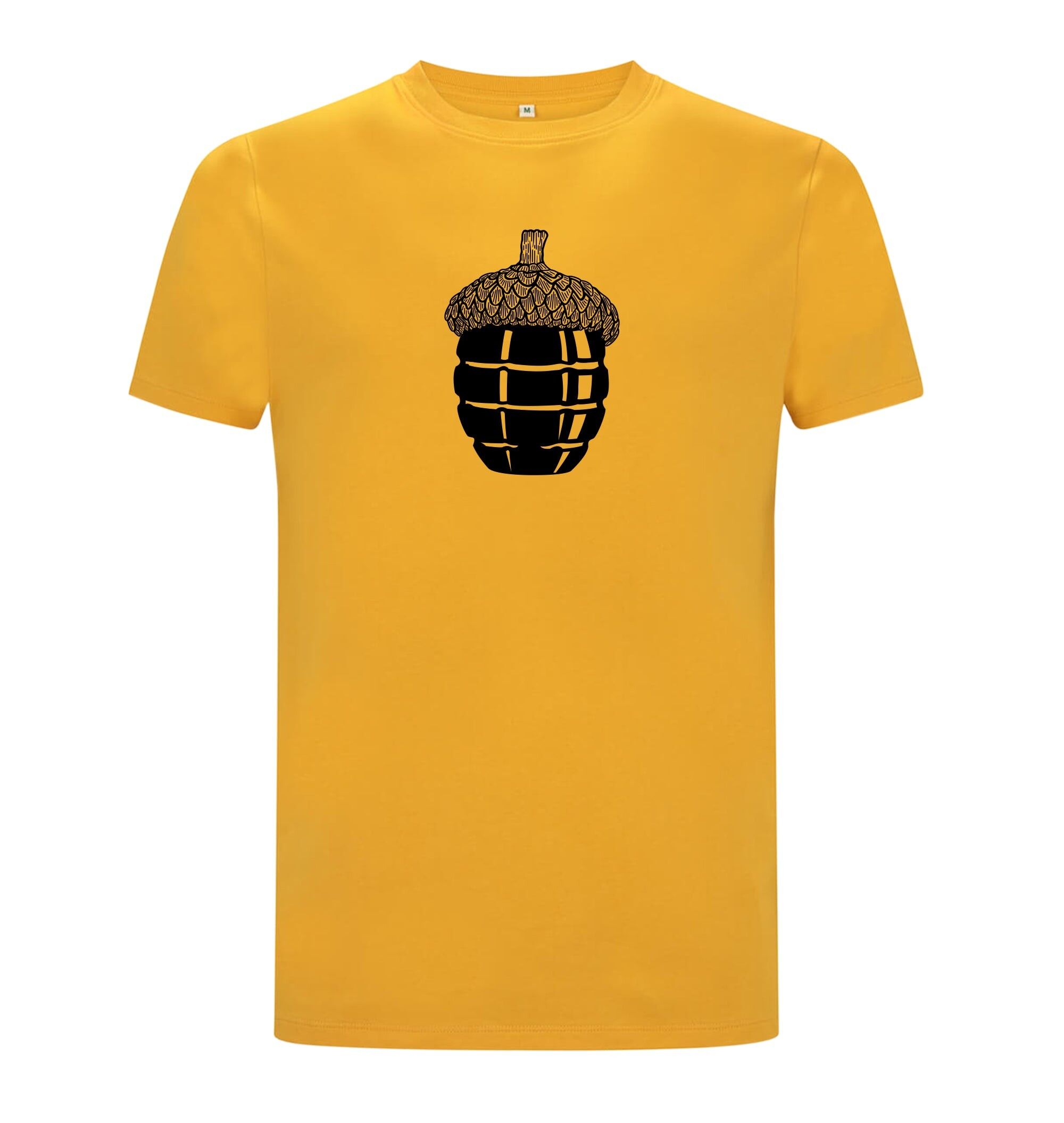 Camisa Eikel Organisch Katoen Heren - 4 colores - Mango Geel