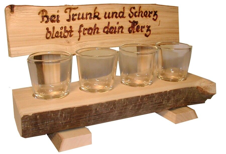 Bankerl mit 4 Stamperl