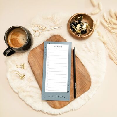 To do list – Céleste bleu