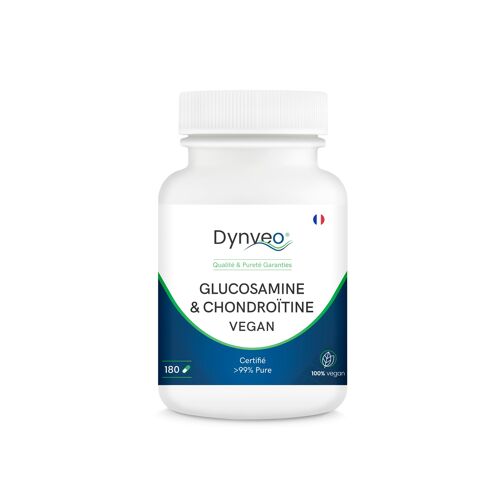 Glucosamine & Chondroïtine vegan 180 gelules