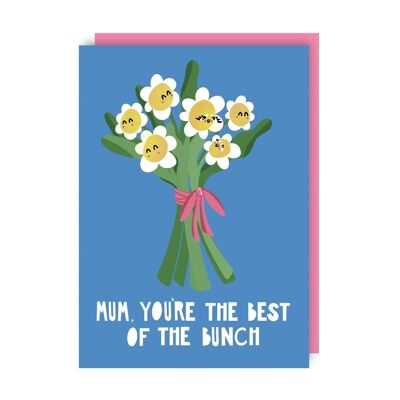 Paquete de 6 tarjetas Best of the Bunch para el Día de la Madre