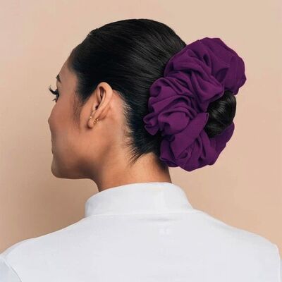 Natural looking volumizing Scrunchie Purple