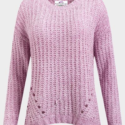 Supersoft Candy Chenille Jumper Pink