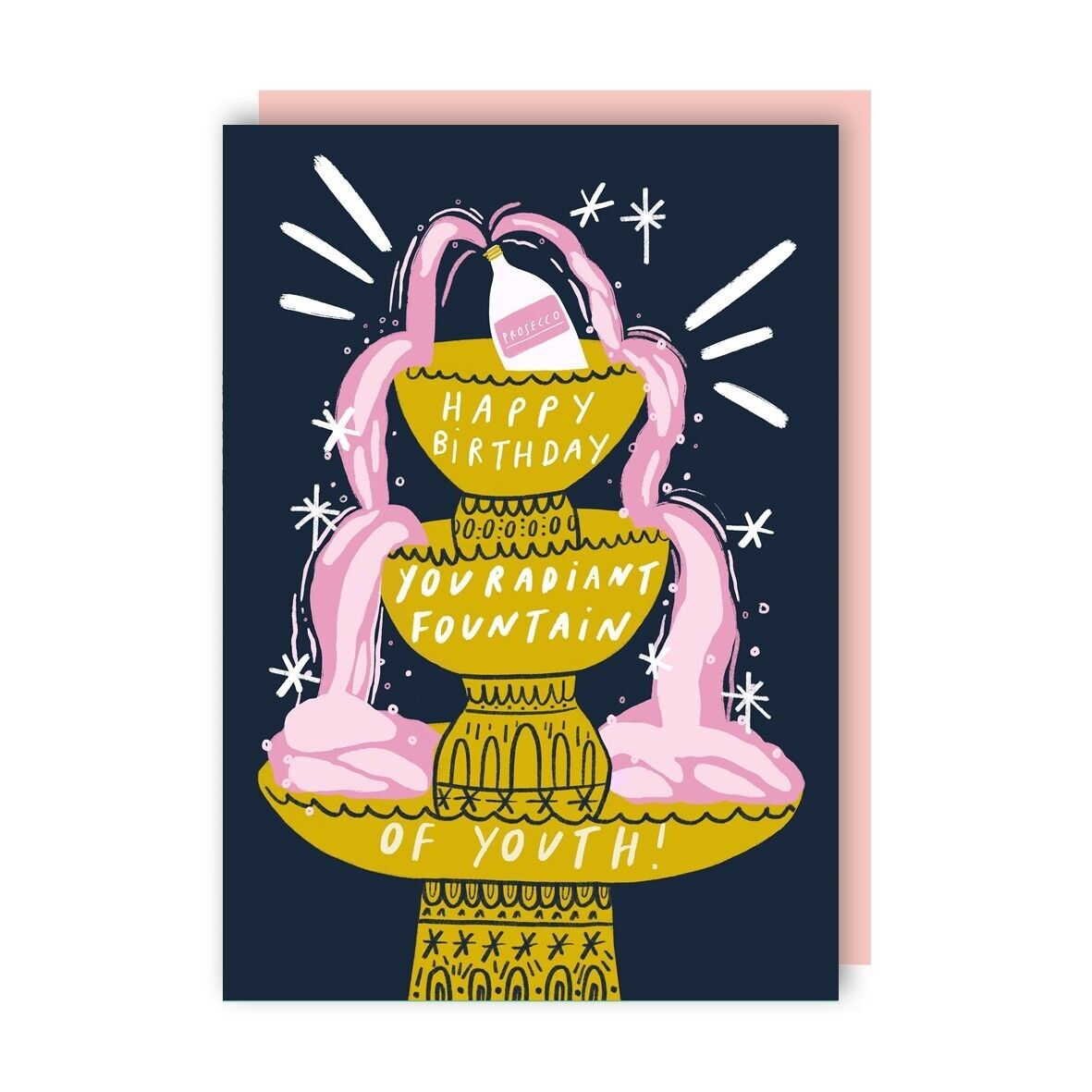 Confezione da 6 biglietti di auguri per la fontana della giovinezza