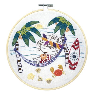 Sacha on vacation in Hawaii (sold without hoop)