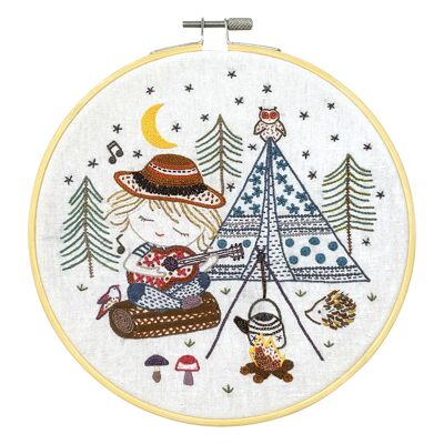 When Sacha goes camping (sold without circle)