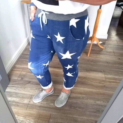 Magic Star Denim Joggers Dark