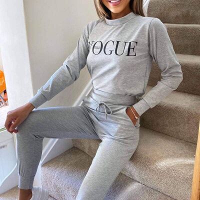 Vogue Lounge Set Grey