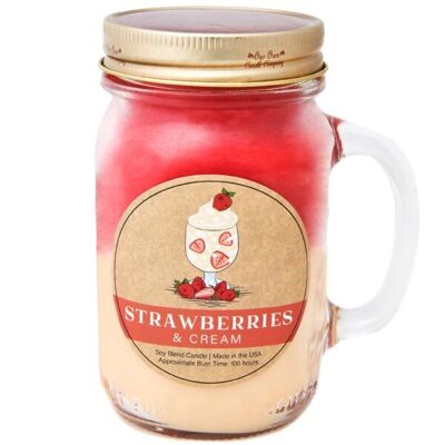 Strawberries & Cream Essentials® Candle