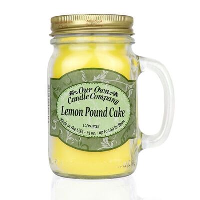 Lemon Poundcake Classic Mason Candle