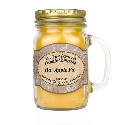 Hot Apple Pie Classic Mason Candle