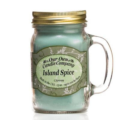 Island Spice Classic Mason Candle