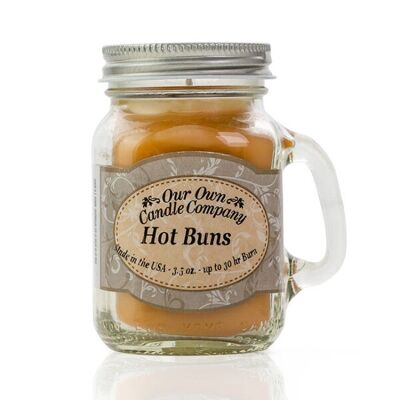 Cinnamon Hot Buns Mini Mason Candle