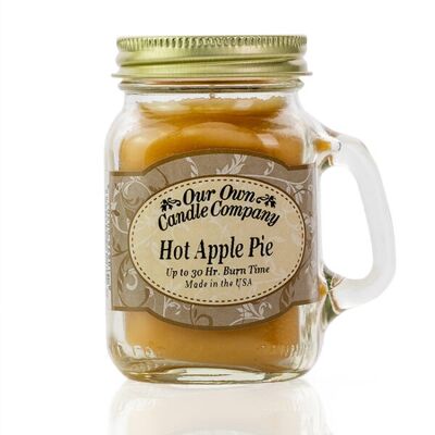 Hot Apple Pie Mini Mason Candle