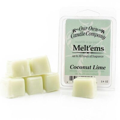Coconut Lime Melt’ems – Premium Wax Melts