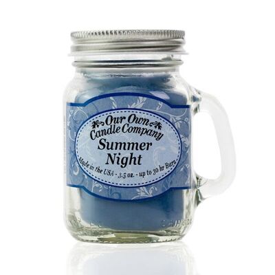 Summer Night Mini Mason Candle
