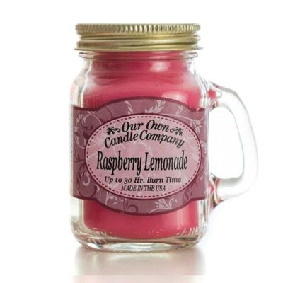 Raspberry Lemonade Mini Mason Candle